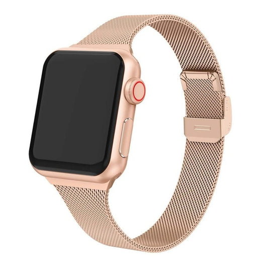 Thin stainless band Rose gold