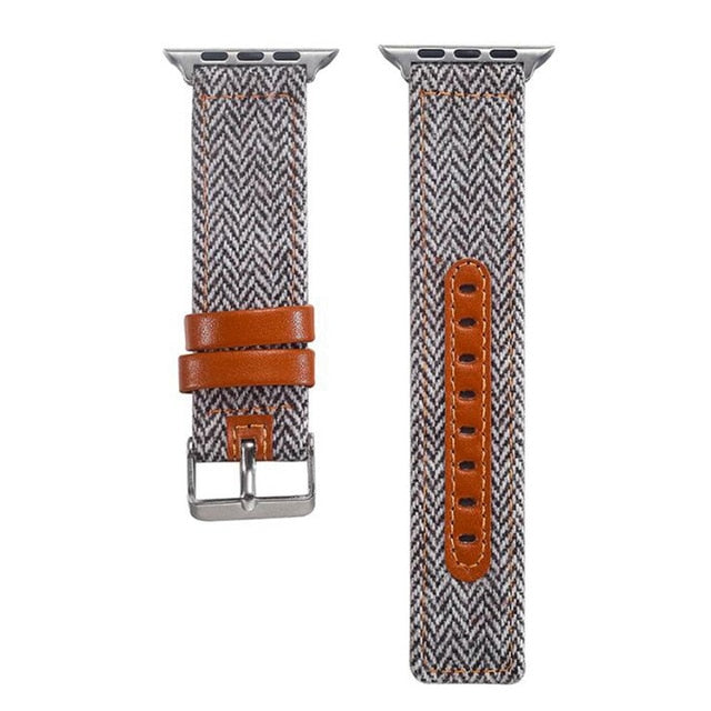 Zizag Leather strap