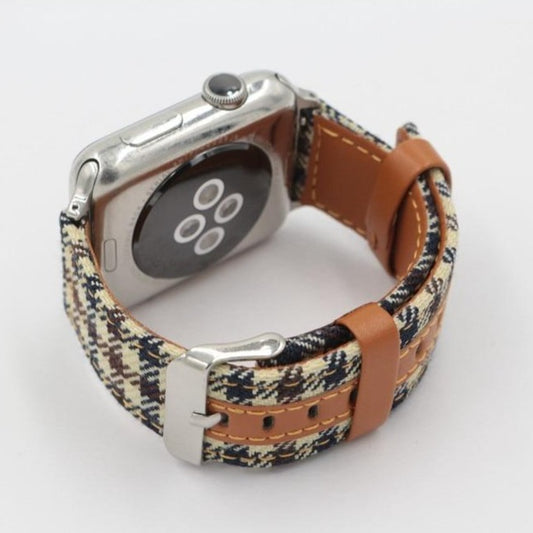Canvas Strap Leather Back Band